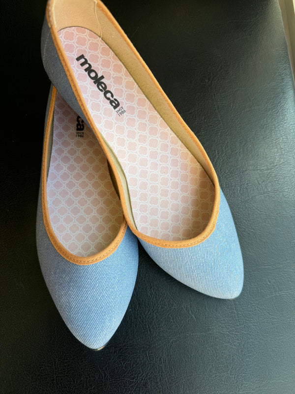 ⚜️Sapatilha Jeans Sand Tecido Moleca🟣